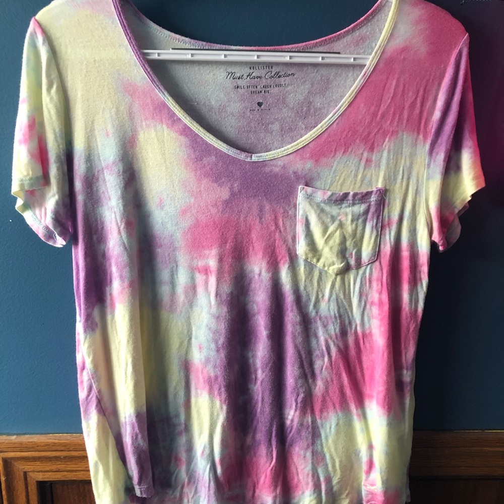 Colorful Hollister Tee
